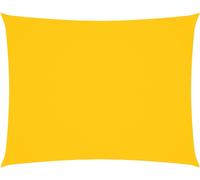 Voile de parasol tissu oxford rectangulaire 6x8 m jaune