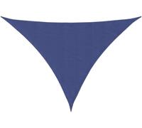 Voile de parasol tissu oxford triangulaire 4x4x5,8 m bleu