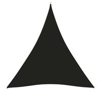 Voile de parasol Tissu Oxford triangulaire 5x7x7 m noir