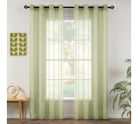 Voile d'intérieur haut de gamme – Accessoires pour fenêtres de salon – Rideaux – Voile