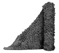 Voile dombrage - 1,5 x 2 m - Toile camouflage professionnelle - Noir - Filet dombrage extérieur - Voile dombrage rectangulaire -