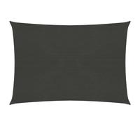 Voile D'ombrage 160 G/M² 3,5 X 4,5 M Pehd Anthracite Helloshop26 02_0008915 Multicolore