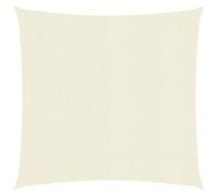 Voile D'ombrage 160 G/M² 4,5 X 4,5 M Pehd Crème Helloshop26 02_0009089 Multicolore