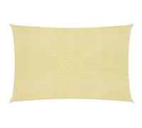 Voile d'ombrage 160 g/m² beige 2x3 m pehd G
