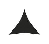 vidaXL Voile d'ombrage 160 g-m² Noir 4,5x4,5x4,5 m PEHD Noir G