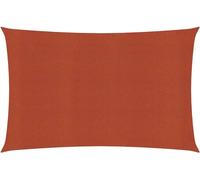 Voile d'ombrage 160 g/m² Terre cuite 4x5 m PEHD