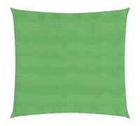Voile d'ombrage 160 g/m² Vert clair 5x5 m PEHD