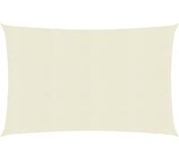 voile d'ombrage "2026 Moderne" 160 g/m² Crème 3x5 m HDPE - Parasols - Mobilier design 2019363