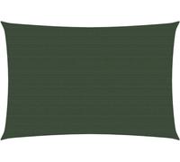 voile d'ombrage "2026 Moderne" 160 g/m² vert foncé 3,5x4,5 m HDPE - Parasols - Meubles design 4005015