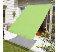 Voile d'ombrage 240 x 700 cm Protection UV, Anti-Déchirure, Coupe-Vent, Imperméable Toile d'ombrage Pergola Serres avec Cordes pour Terrasse Jardin Extérieur, Vert Tendre