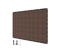 Voile d'Ombrage 90% 244x366cm Avec Oillets en Acier Inox en PEHD Haute Densité