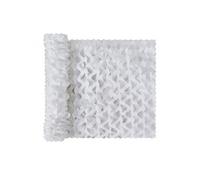 Voile d'ombrage camouflage rectangulaire - Polyester - 2 x 3 m - Blanc