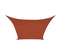 Voile d'Ombrage - Carrée - 5 X 5 M - Couleur : Terre Cuite