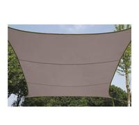 Voile Solaire Carrée Gris Taupe Ombrage élégant Et Protection Uv - Perel