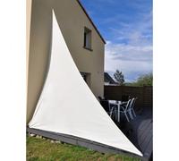 Voile d'ombrage DAYTONA blanc - 360x360x360cm - sans accessoires Confortex