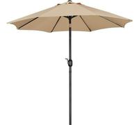 Voile d'ombrage de jardin, 270 cm x 230 cm, incurvée, voile d'ombrage suspendue, protection UV UPF 50+