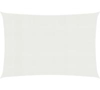 Voile d'ombrage design 160 g/m² Blanc 3x5 m HDPE - Parasols 2025 Nouveau1732506 1parcel