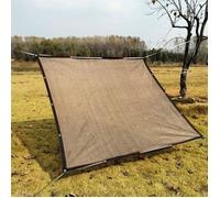 Voile d'ombrage, filet d'ombrage anti-UV, protection solaire pour jardin, voiture, extérieur, taux d'ombrage, noir, 2 x 3 m