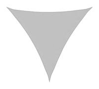 Voile d'ombrage gris clair 5x5x5 m 100% polyester oxford