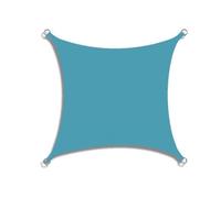 Voile d'ombrage imperméable anti-UV pour jardin, terrasse, balcon, Pera - Bleu clair (2 x 5 m) pour fêtes et événements
