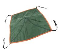 Voile d'ombrage Imperméable Carré 56x56cm Toile Ombrage UV Protection pour Terrasse Jardin Extérieur, Vert
