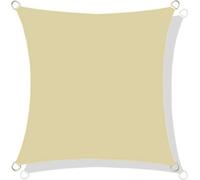 Voile d'ombrage imperméable Codura 3x3 m beige