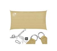 Voile d’ombrage SUNNY - 2 x 4 m, sable