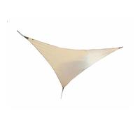 Voile d'ombrage triangulaire serenity 3,60 x 3,60 x 3,60 m - sable - jardiline