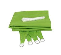 Voile d'ombrage - KARAT - 5 x 7 m - Vert clair - Protection anti-UV - Résistante aux intempéries