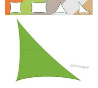 Voile d'ombrage - KARAT - Triangulaire - Hydrofuge - Protection UV 90% - 5 x 5 x 7 m