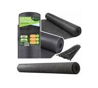 Voile d'ombrage - LEAN - Filet d'ombrage - Gris - 1,5 m x 10 m - 140 g/m² - Anti-UV