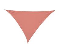 Voile d'ombrage - Outsunny - triangulaire grande taille 3x3x3 m haute densité anti-UV - PE - rouge rouille