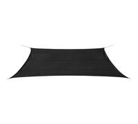 Voile D'ombrage Parasol En Pehd Rectangulaire 4 X 6 M Anthracite Helloshop26 02_0008589 Multicolore