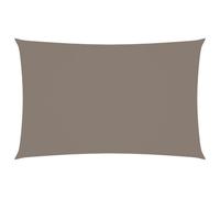 Voile D'ombrage Parasol Tissu Oxford Rectangulaire 4 X 7 M Taupe Helloshop26 02_0009712 Multicolore