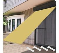 Voile d'ombrage Pergola avec œillets, Toile Ombrage Exterieur 1.3x17m Filet D'ombrage Bâche Ombrage Polyester Protection UV Solaire pour Jardins Balcons Terrasse Pergol