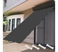 Voile d'ombrage Pergola avec œillets, Toile Ombrage Exterieur 2.4x2.7m Filet D'ombrage Bâche Ombrage Polyester Protection UV Solaire pour Jardins Balcons Terrasse Pergol