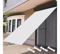 Voile d'ombrage Pergola avec œillets, Toile Ombrage Exterieur 2.5x9m Filet D'ombrage Bâche Ombrage Polyester Protection UV Solaire pour Jardins Balcons Terrasse Pergol