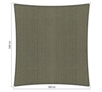 Voile d'ombrage perméable - Carrée - 3,6 x 3,6 m - Shadow Comfort