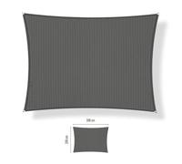Voile d'ombrage perméable - Rectangle - 2 x 3 m - Shadow Comfort