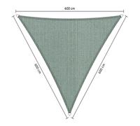 Voile d'ombrage perméable - Triangle - 6 x 6 x 6 m - Shadow Comfort