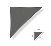Voile d'ombrage perméable - Triangle 90° - 5 x 5 x 7,1 m - Shadow Comfort