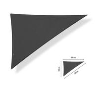 Voile d'ombrage perméable - Triangle 90° - 5 x 6 x 7,8 m - Shadow Comfort