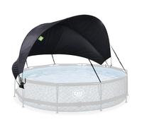 Voile d'Ombrage pour Piscine EXIT Toys - Universel - Protection Contre Les Rayons UV - Ouverture et Fermeture Faciles - Léger et Déperlant - pour Piscines - ø360cm