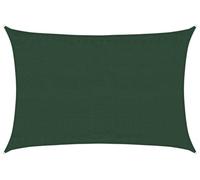 Voile d'ombrage, protection solaire et coupe-vent, protection UV, résistant aux intempéries, idéal pour jardin, terrasse, balcon, camping, pergola, carport, usage extérieur, caravane, forme rectangula