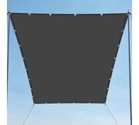 Voile d'ombrage Rectangulaire 2.5 x 4.5 m D'Ombrages UV Protection Voile D’Ombrage Antidéchirure pour Patio Balcon Jardin Terrasse Extérieur, Gris Foncé