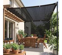 Voile D'ombrage Rectangulaire 2x2 m/6.6x6.6 feet/78.7x78.7 inches Filet De Jardin, 70% Niveau d'ombrage Bâche Maille Extérieure Respirante avec Œillets, Toile Protection Solaire Pare-Soleil