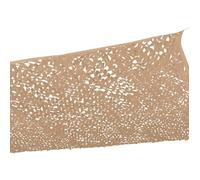 Voile d'ombrage rectangulaire 3 x 6 m, couleur sable, filet de protection solaire, Cam