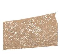Voile d'ombrage rectangulaire couleur sable 3 x 6 m, filet de protection solaire, filet de camouflage pour campings en plein air