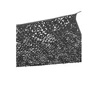 Voile d'ombrage rectangulaire design ombrière camouflage 3x4 M gris