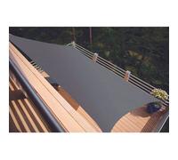 Voile d'ombrage rectangulaire serenity - 3,00 x 2,00 m - ardoise - jardiline